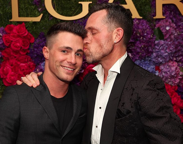 Colton Haynes, Jeff Leatham Colton Haynes, Jeff Leatham